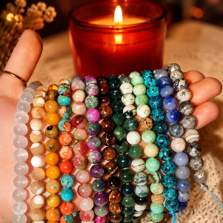 Crystal Healing and Energy Balancing service in Kolkata - healing crystals on marble